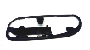 Image of Exterior Door Handle Gasket (Right, Front) image for your 2006 Volvo S60   